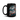 Black Glossy Mug Faith over Fear
