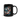 Black Glossy Mug Faith over Fear
