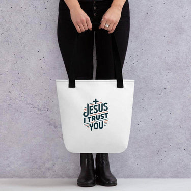 Tote bag Jesus i trust you