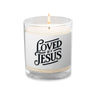 Loved by Jesus Soy Wax Candle included in Blessed Morning Gift Set by LoveNDevotion
