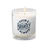 Glass jar soy wax candle Shine Brightly always 