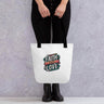 Faith Over Fear Canvas Tote Bag included in Faith Everywhere Gift Set by LoveNDevotion