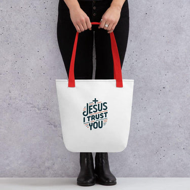 Tote bag Jesus i trust you 